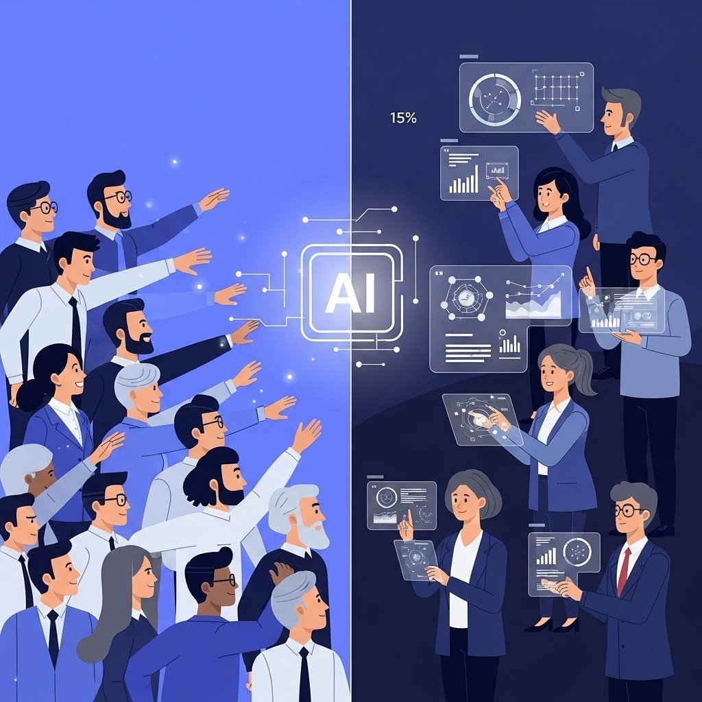 The AI Adoption Gap: Why 85% Want AI But Only 15% Use It